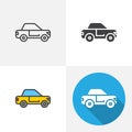 Car sedan icon