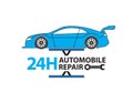 Car service,Auto mechanic working in garage, Repair service