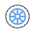 Car service doodle icon Royalty Free Stock Photo