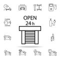 car service garage icon. Cars service and repair parts icons universal set for web and mobile Royalty Free Stock Photo