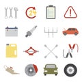 Car service icon Royalty Free Stock Photo