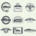 Car service labels