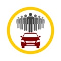 Car Sharing icon