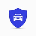 Car Shield 2-1 F Royalty Free Stock Photo