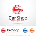 Car Shop Logo Template Design Vector