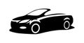Car silhouette vector Royalty Free Stock Photo