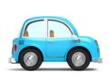 Car small cartoon side Royalty Free Stock Photo