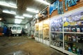 Car spare parts shop