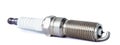Car spark plug with iridium electrode with shallow depth of field Royalty Free Stock Photo