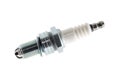 Car spark plug isolated on the white Royalty Free Stock Photo