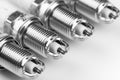 Car spark plugs with two side electrodes Royalty Free Stock Photo