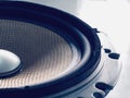 Car speaker audio Royalty Free Stock Photo