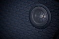 Car speaker detail Royalty Free Stock Photo