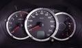 Car speedometer Royalty Free Stock Photo