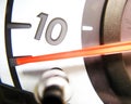 Car speedometer Royalty Free Stock Photo