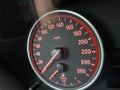 Car speedometer dashboard