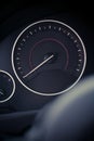 Car speedometer detail Royalty Free Stock Photo