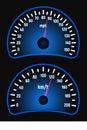 Car speedometer kit.