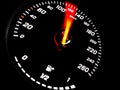 Car Speedometer Royalty Free Stock Photo