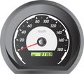 Car speedometers for racing design. Royalty Free Stock Photo