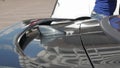 Car Spoiler Closeup