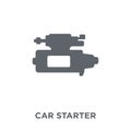 car starter icon from Car parts collection.
