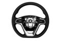 Car steering wheel on a white background Royalty Free Stock Photo