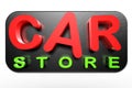 Car store 3d.