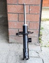 Car strut. Front shock absorber of a car