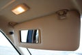 Car sun light protection visor