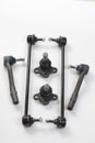 Car suspension parts new detail kit set Royalty Free Stock Photo