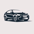 Car symbol logo template Royalty Free Stock Photo