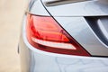 Car tail light on a sedan. close up Royalty Free Stock Photo