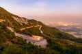 Winding road Islamabad Pakistan