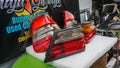 Car taillights spare parts offered for sale by seller on second hand marketplace