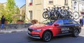 The Car of Team Arkea Samsic - Paris-Tours 2021