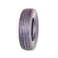 Car tire, new tyre Yokohama on white background isolated close up