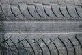 Car tire texture background. Royalty Free Stock Photo