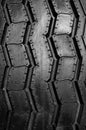 Car tire texture close up Royalty Free Stock Photo