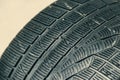 Car tire texture rape plan. tread pattern