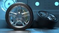 Car tires Alloy wheels