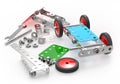 Car toy mechanical construction. Royalty Free Stock Photo