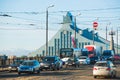 Car traffic in Riga