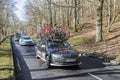 The Car of Trek-Segafredo Team - Paris-Nice 2017