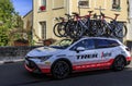 The Car of Trek-Segafredo Team - Paris-Tours 2021