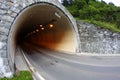 Car tunnel Royalty Free Stock Photo