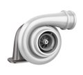 Car Turbocharger Isolated