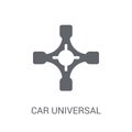car universal joint icon. Trendy car universal joint logo concept on white background from car parts collection