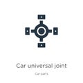 Car universal joint icon vector. Trendy flat car universal joint icon from car parts collection isolated on white background. Royalty Free Stock Photo