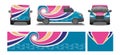 Car Van Wrapping Set